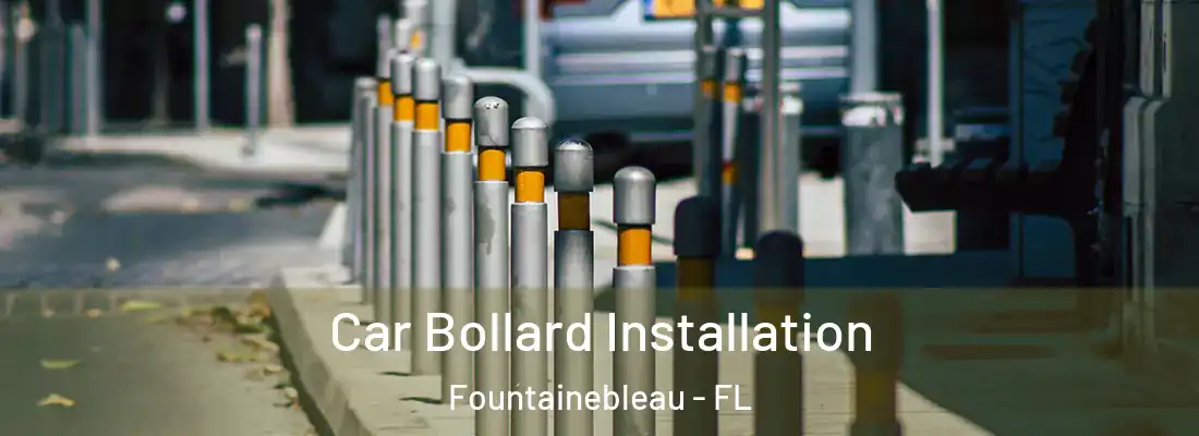  Car Bollard Installation Fountainebleau - FL
