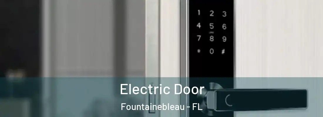  Electric Door Fountainebleau - FL