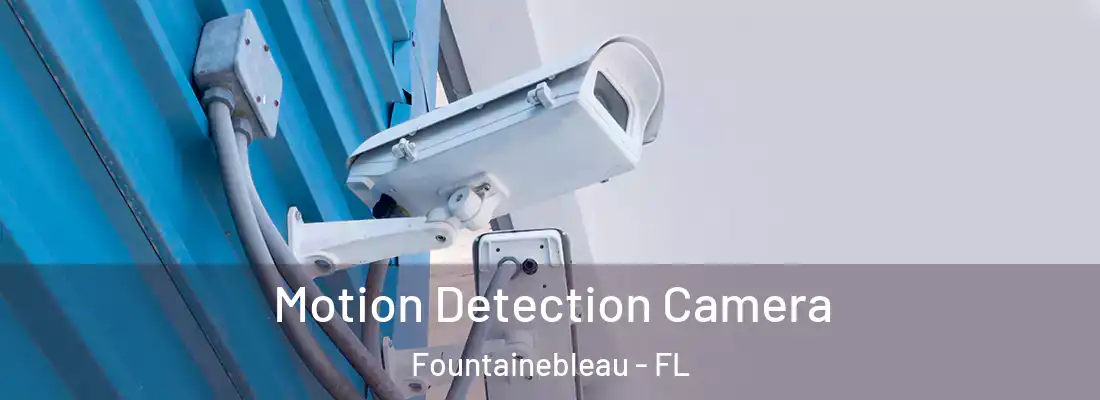  Motion Detection Camera Fountainebleau - FL