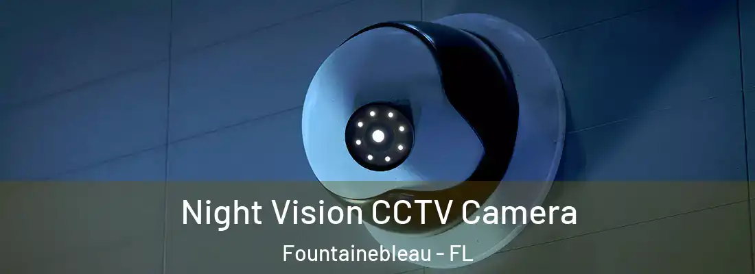 Night Vision CCTV Camera Fountainebleau - FL