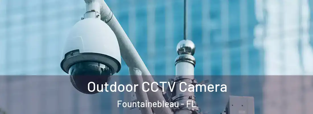  Outdoor CCTV Camera Fountainebleau - FL